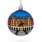 Plaza Mayor, Madrid, Spain Glass Ball Christmas Ornament 4 Inches